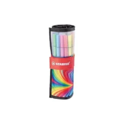 ROTULADOR STABILO PUNTA DE FIBRA 1 MM 25 UNIDADES COLORES SURTIDOS