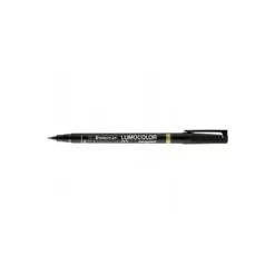 ROTULADOR STAEDTLER LUMOCOLOR RETROPROYECCION PUNTA DE FIBRAPERMANENTE 313-9 NEGRO PUNTA SUPER FINA REDONDA 0.4 MM