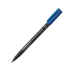 ROTULADOR STAEDTLER LUMOCOLOR RETROPROYECCION PUNTA DE FIBRAPERMANENTE 313-3 AZUL PUNTA SUPER FINA REDONDA 0.4 MM