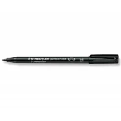 ROTULADOR STAEDTLER LUMOCOLOR RETROPROYECCION PUNTA DE FIBRAPERMANENTE 317-9 NEGRO PUNTA MEDIA REDONDA 0.8-1 MM