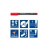 ROTULADOR STAEDTLER LUMOCOLOR PERMANENTE ART ESTUCHE DE 8 UNIDADES COLORES SURTIDOS