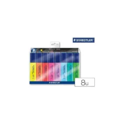 Rotulador Staedtler Textsurfer 364 Fluorescente Bolsa de 6 surtidos + 2 regalo