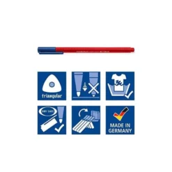 ROTULADOR STAEDTLER TRIPLUS HAPPY ESTUCHE DE 10 UNIDADES COLORES SURTIDOS