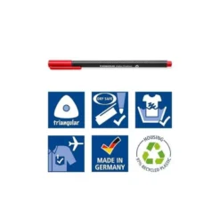 Rotulador Staedtler Triplus Fineliner surtido pack 20 punta fina lavable triangular