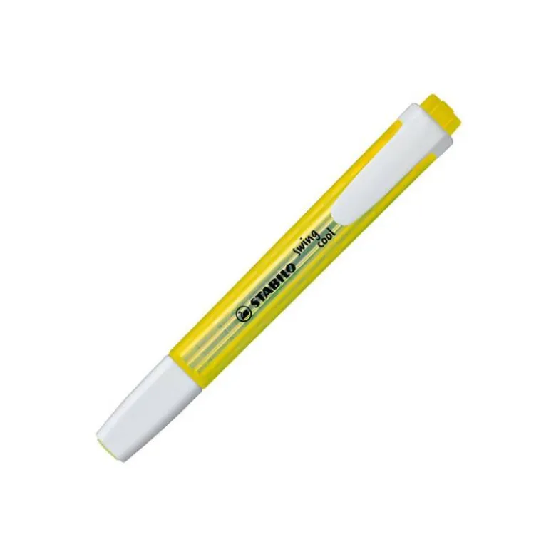 Rotulador Swing Cool Stabilo Amarillo