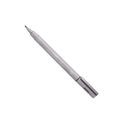 ROTULADOR UNIBALL PIN BR-200 PUNTA DE PINCEL FINO GRIS CLARO