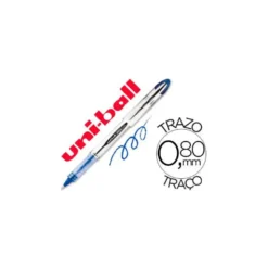 ROTULADOR UNI-BALL ROLLER UB-200 VISION AZUL 0,8 MM -UNIDAD