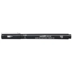 ROTULADOR UNI PIN CALIBRADO PIN003-200 NEGRO PUNTA 0.20MM