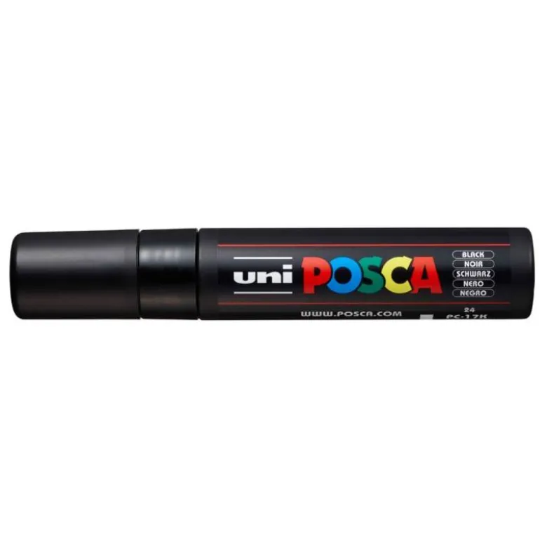 ROTULADOR UNI POSCA 15 MM PC-17K NEGRO