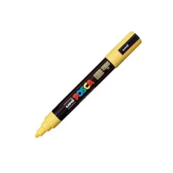 ROTULADOR UNI POSCA 1,8 - 2,5 MM PC-5M AMARILLO PAJIZO