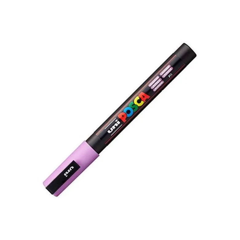 ROTULADOR UNI POSCA 0,9 - 1,3MM PC-3M LAVANDA