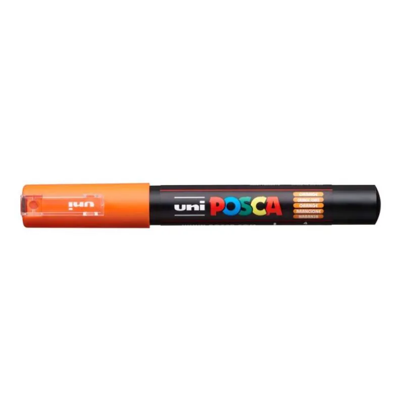 ROTULADOR UNI POSCA 0,7 MM PC-1M NARANJA