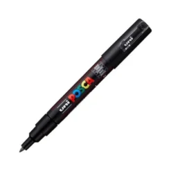 ROTULADOR UNI POSCA 0,7 MM PC-1M NEGRO