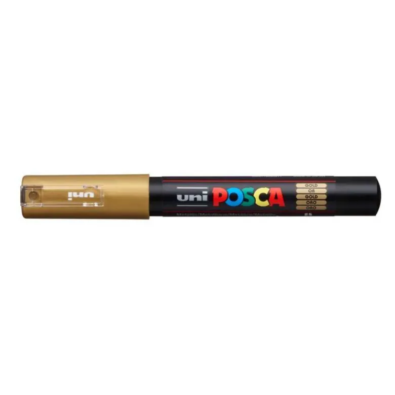 ROTULADOR UNI POSCA 0,7 MM PC-1M ORO