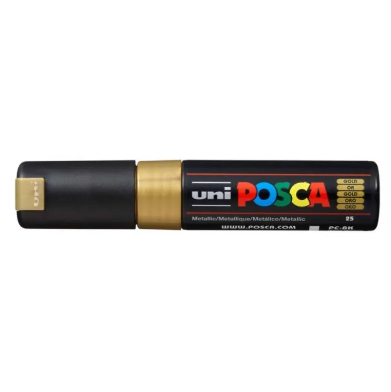 ROTULADOR UNI POSCA PC-8K ORO METALICO