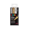 ROTULADOR UNI POSCA PC-1M/4C MARCADOR DE PINTURA PUNTA EXTRAFINA 1 MM ESTUCHE GSWB DE 4 UNIDADES SURTIDAS