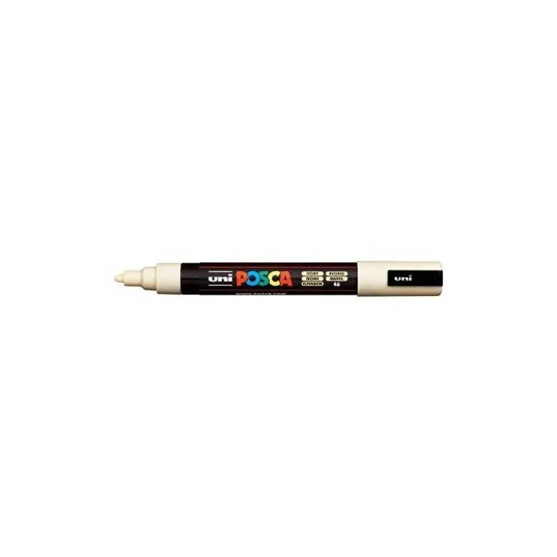 ROTULADOR UNI POSCA PC-5M MARFIL