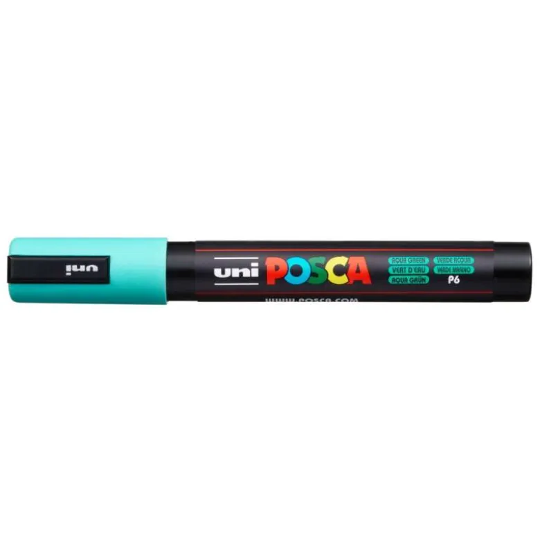 ROTULADOR UNI POSCA PC-5M VERDE MARINO