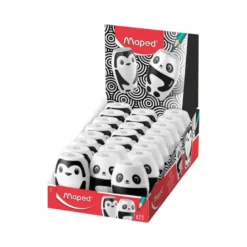 SACAPUNTAS MAPED PLASTICO SHAKER FANCY 1 USO CON DEPOSITO