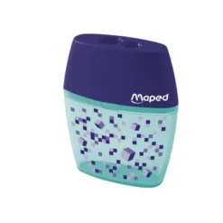 SACAPUNTAS MAPED PLASTICO SHAKER PIXEL PARTY 2 USOS