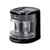 SACAPUNTAS Q-CONNECT KF14568 ELECTRICO DE SOBREMESA CABLE USB/4 PILAS AA AFILA CUCHILLA DIAMETROS DE 6 A 12MM DOS USOS