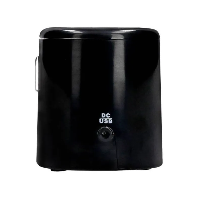 SACAPUNTAS Q-CONNECT KF14568 ELECTRICO DE SOBREMESA CABLE USB/4 PILAS AA AFILA CUCHILLA DIAMETROS DE 6 A 12MM DOS USOS