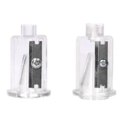 SACAPUNTAS Q-CONNECT KF14568 ELECTRICO DE SOBREMESA CABLE USB/4 PILAS AA AFILA CUCHILLA DIAMETROS DE 6 A 12MM DOS USOS