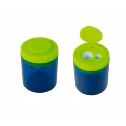 SACAPUNTAS MILAN COLLECTION PLASTICO 2 USOS + 4 GOMAS 430