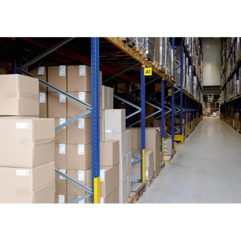 SEÑAL DE PASILLO ADHESIVA DURABLE 149X149 MM VERTICAL PACK DE 10 UNIDADES