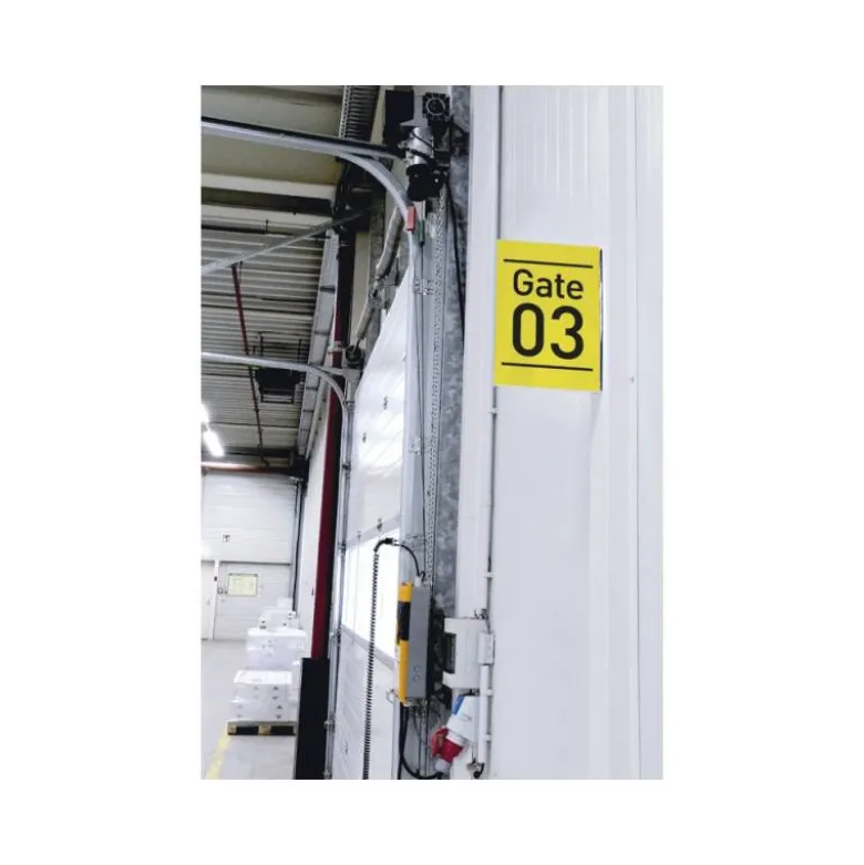 SEÑAL DE PASILLO MAGNETICA DURABLE DIN A4 VERTICAL PACK DE 10 UNIDADES