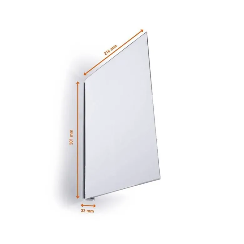 SEÑAL DE PASILLO MAGNETICA DURABLE DIN A4 VERTICAL PACK DE 10 UNIDADES