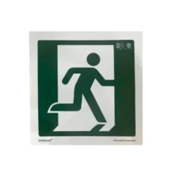 Señal marca Syssa salida emergencia derecha
