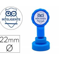 SELLO ARTLINE EMOTICONO INTELIGENTE COLOR AZUL 22 MM DIAMETRO