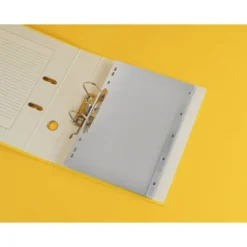 Separadores de plastico Q-Connect numericos multitaladro DIN A4