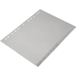 Separadores de plastico Q-Connect numericos multitaladro Din A4