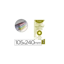Separador Exacompta cartulina color amarilla 150x240mm