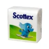 SERVILLETA SCOTTEX ORIGINAL 1 CAPA COLOR BLANCO 30X30 CM PAQUETE DE 64 UNIDADES