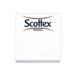SERVILLETA SCOTTEX ORIGINAL 1 CAPA COLOR BLANCO 30X30 CM PAQUETE DE 64 UNIDADES