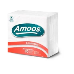 Servilletas de papel Amoos Color blanco