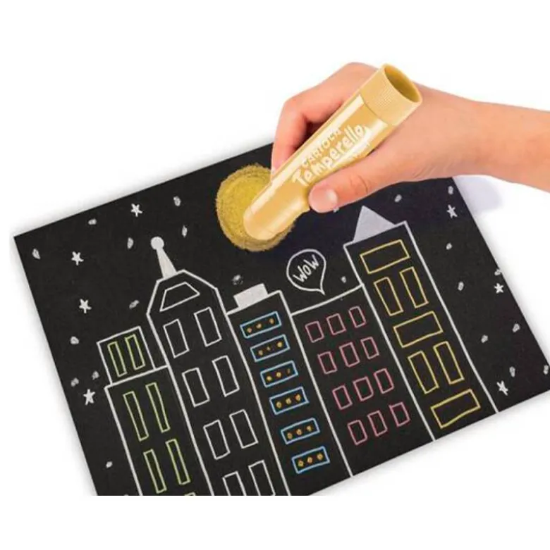 SET DE DIBUJO CARIOCA METALLIC POP UP CARD CREATOR 3D 17 PIEZAS