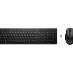 SET TECLADO + RATON INALAMBRICO HP COMBO 655 COLOR NEGRO