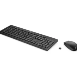 SET TECLADO + RATON INALAMBRICO HP COMBO 235 COLOR NEGRO