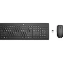 SET TECLADO + RATON INALAMBRICO HP COMBO 235 COLOR NEGRO