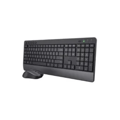 SET TECLADO + RATON TRUST TREZO INALAMBRICO ECO USB MICRO COLOR NEGRO