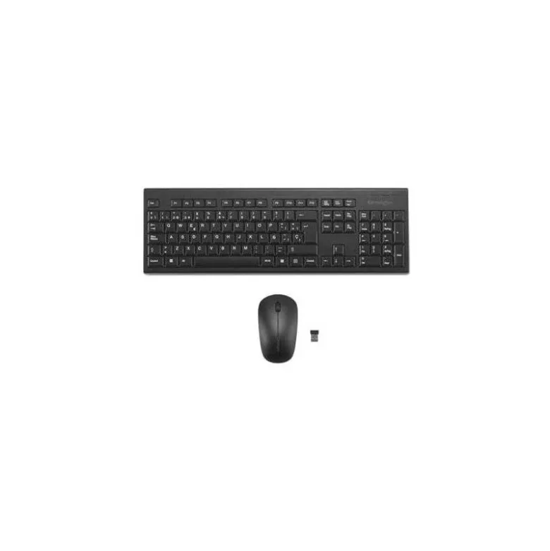 SET TECLADO Y RATON KENSINGTON KM150 EQ INALAMBRICO COLOR NEGRO