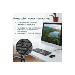 SET TECLADO Y RATON KENSINGTON KM150 EQ INALAMBRICO COLOR NEGRO