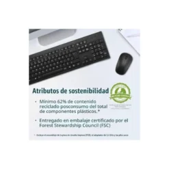 SET TECLADO Y RATON KENSINGTON KM150 EQ INALAMBRICO COLOR NEGRO