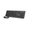 SET TECLADO Y RATON NGS ALLURE MULTIMEDIA INALAMBRICO USB NANO 2,4 GHZ COLOR NEGRO
