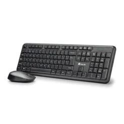 SET TECLADO Y RATON NGS ALLURE MULTIMEDIA INALAMBRICO USB NANO 2,4 GHZ COLOR NEGRO