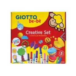 SET CREATIVO GIOTTO BE-BE PARA COLOREAR Y MOLDEAR